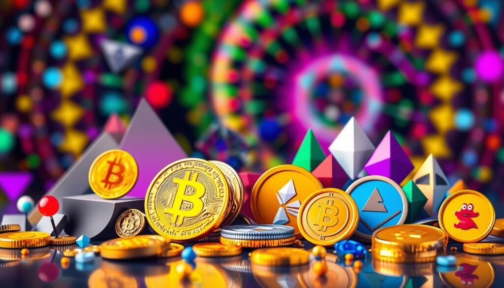 principaux types de cryptomonnaies